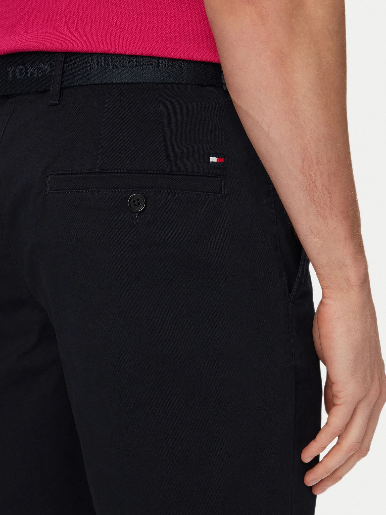 Pantaloni scurți bărbați si curea inclusă, Tommy Hilfiger, Slim Fit [4]