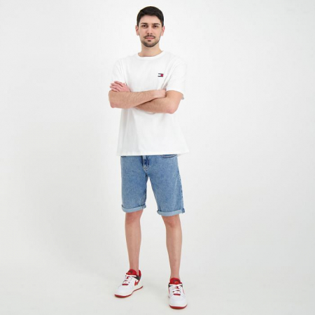 Pantaloni scurti bărbați, Tommy Jeans, Albastru deschis, Mini Logo [3]