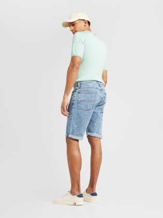 Pantaloni scurti bărbați, Tommy Jeans, Albastru deschis, Mini Logo [5]