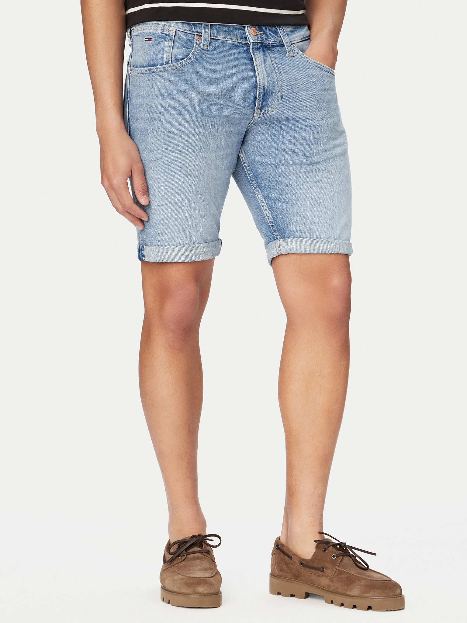Pantaloni scurti - Pantaloni scurți bărbați, Tommy Jeans, Albastru