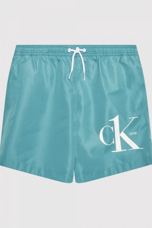 Pantaloni scurti de baie baieti, Calvin Klein, Albastru, 14-16Y [2]