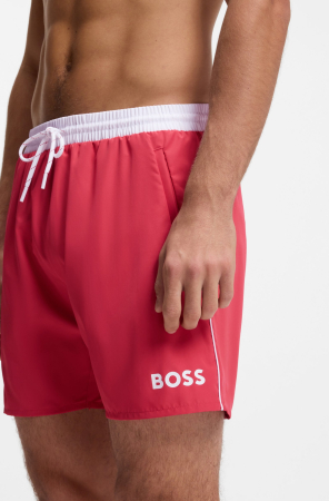 Pantaloni scurți de baie, Boss, Roșu [4]