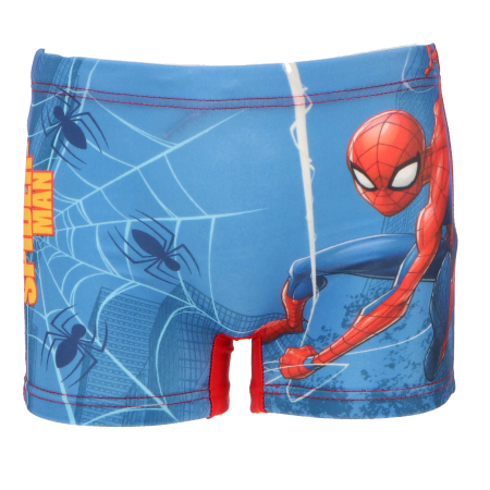 Pantaloni scurți de baie copii, Spiderman, Roșu/Albastru