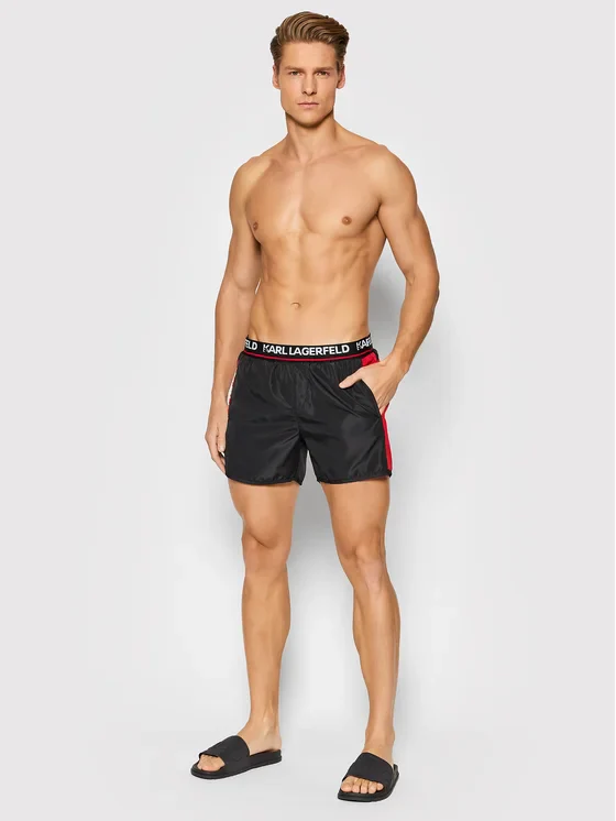 Pantaloni scurți de baie, Karl Lagerfeld, Banda Logo [2]