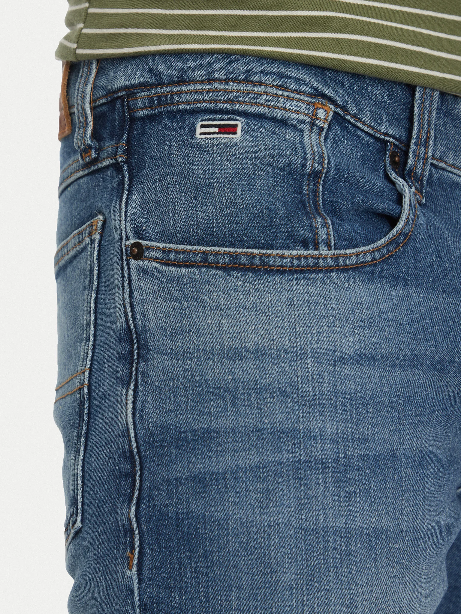 Pantaloni scurți de blugi bărbați, Tommy Jeans, Albastru [3]