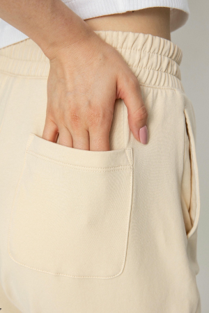 Pantaloni trening dama, Champion, Mini Logo, Bumbac [4]