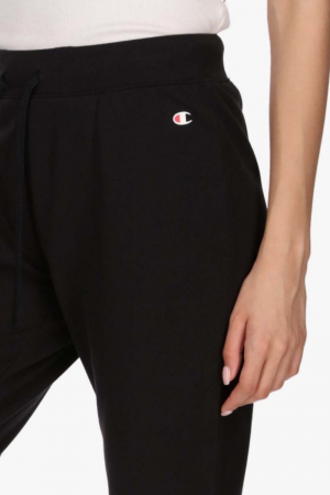 Pantaloni trening dama, Champion, Negru, Bumbac [4]