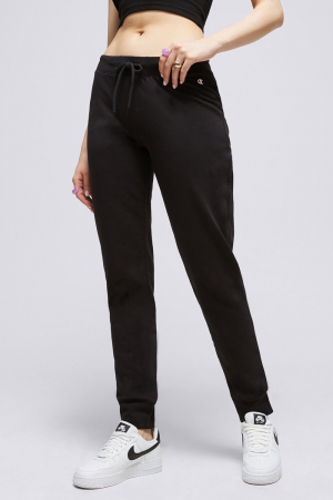Pantaloni - Pantaloni trening dama, Champion, Negru, Mini Logo
