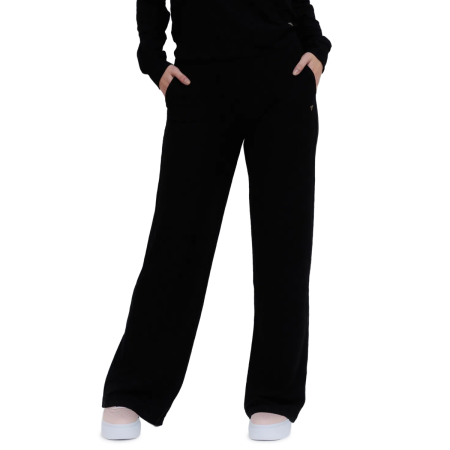 Pantaloni - Pantaloni trening dama, Guess, Negru