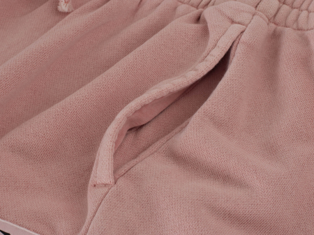 Pantaloni trening dama, Reebok, Roz Pudrat, CL RBK ND, Talie Înaltă [6]