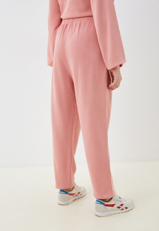 Pantaloni trening dama, Reebok, Roz Pudrat, CL RBK ND, Talie Înaltă [2]