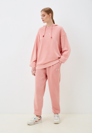 Pantaloni trening dama, Reebok, Roz Pudrat, CL RBK ND, Talie Înaltă [3]