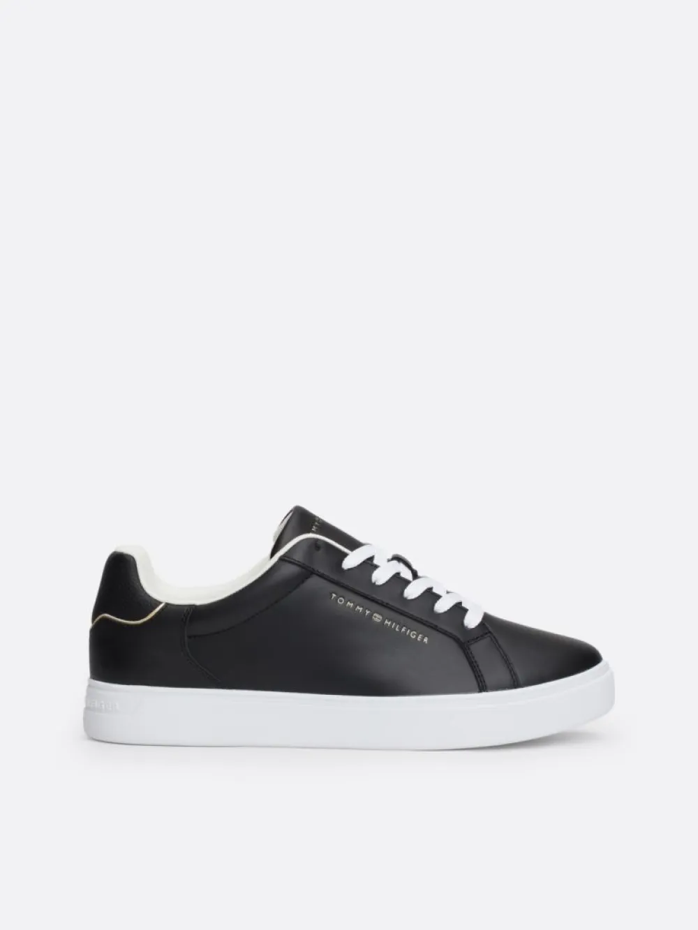 Sneakers si Pantofi - Pantofi Dama, Tommy Hilfiger, Piele Naturală, Negru, 36 EU