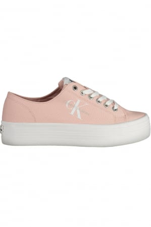 Pantofi sport dama, Calvin Klein, Logo, Roz
