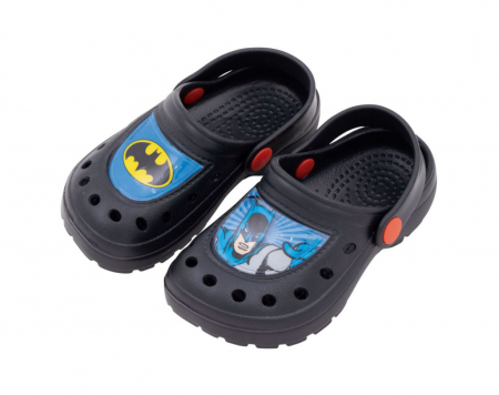 Papuci plaja clogs, Batman, EVA, Negru [1]