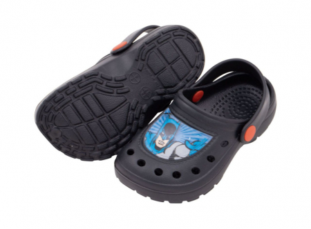 Papuci plaja clogs, Batman, EVA, Negru [4]