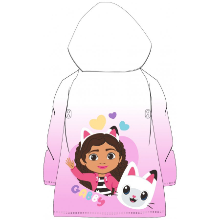 Pelerina de ploaie copii, Gabby's Dollhouse, Roz [2]