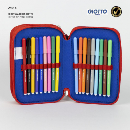 Penar copii 3 etaje, Spiderman, Complet echipat, 20 x 13 x 7 cm [3]