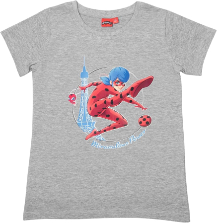 Pijamale scurte copii, Miraculous Ladybug, Bumbac, 2 Piese [1]