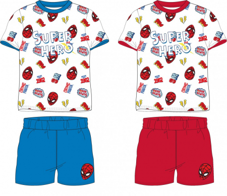 Pijamale scurte copii, Spiderman, Cu licență, Bumbac [1]