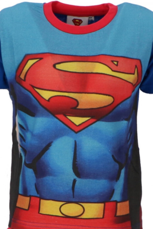 Pijamale scurte copii, Superman, Cu licență, 2 Piese, Bumbac [1]