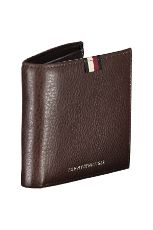 Portofel Barbati, Tommy Hilfiger, 100% Piele naturala, Maro [2]