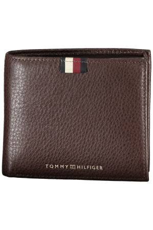 Portofele Barbati - Portofel Barbati, Tommy Hilfiger, 100% Piele naturala, Maro