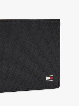 Portofel Bărbați, Tommy Hilfiger, Negru, Logo in relief [2]