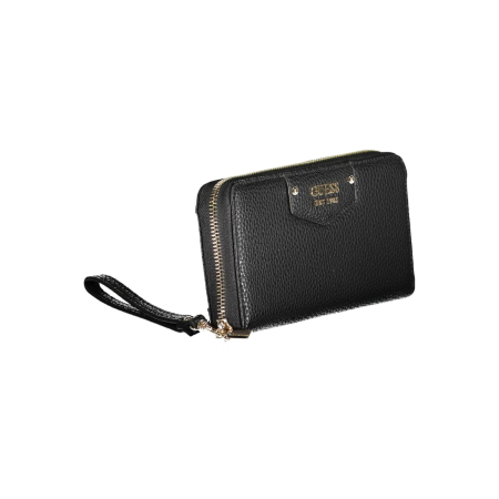 Portofel dama, Guess, Negru, Logo Printat, Piele Ecologică [2]