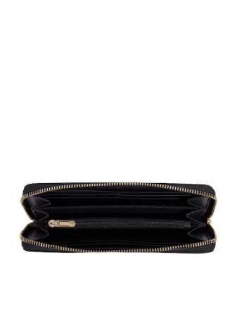 Portofel Dama, Tommy Hilfiger, Piele Ecologică, Emblem Large Za, Logo Metalic [2]