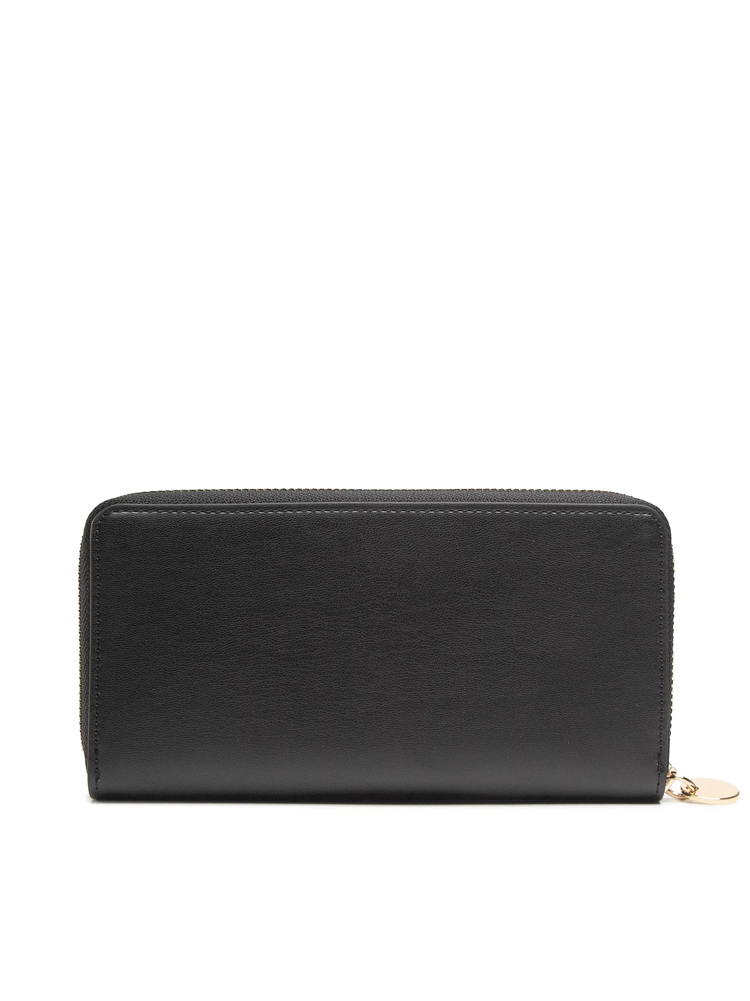 Portofel Dama, Tommy Hilfiger, Negru, Logo Metalic [1]