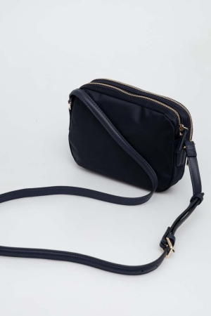 Poseta Dama, Tommy Hilfiger, Albastru Inchis, Logo Metalic [4]