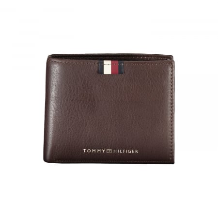 Portofel Barbati, Tommy Hilfiger, Piele 100%, 10x9x1 cm