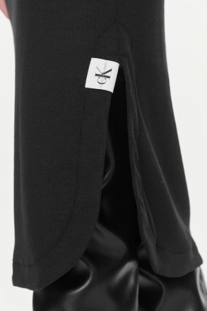 Rochie Dama, Calvin Klein Jeans, Slim Fit, Negru [3]
