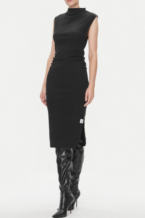 Rochie Dama, Calvin Klein Jeans, Slim Fit, Negru [2]
