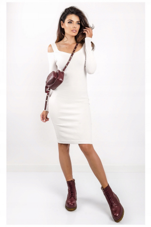 Rochii - Rochie Dama, Guess, Alb, Cu Bretele