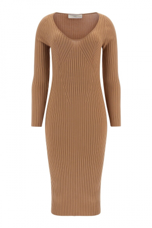 Rochie Dama, Guess, Cambrata, Guler in V, Maro [4]