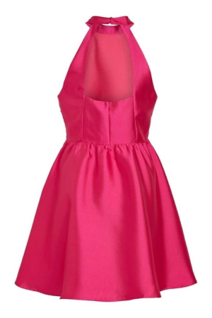 Rochie Dama, Vila, Roz, Spate Gol [3]