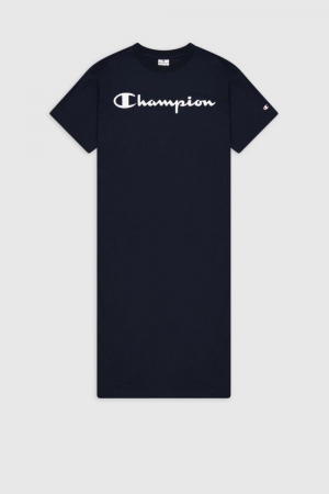 Rochii - Rochie sport dama, Champion, Albastru închis, Bumbac