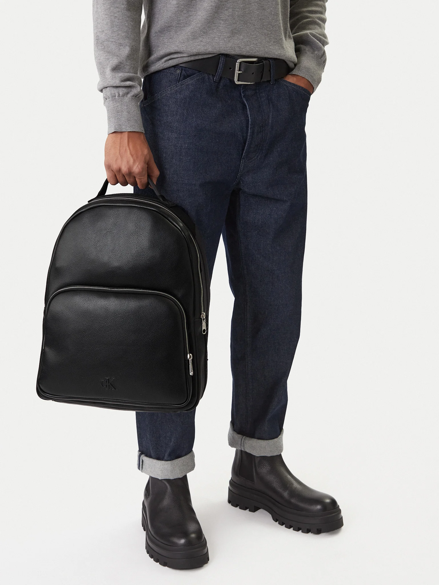 Rucsac Bărbați, Calvin Klein, Negru, Logo [4]