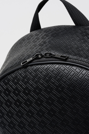 Rucsac Bărbați, Tommy Hilfiger, Negru, Logo in relief [2]