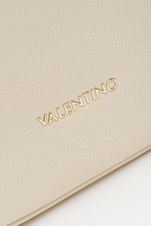 Rucsac Dama, Valentino, Alb, Logo Metalic, Piele ecologică, 25x25x12 cm [4]
