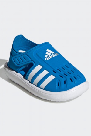 Sandale Copii, Adidas, Albastru, Logo Printat
