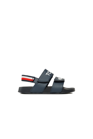 Sandale Copii, Tommy Hilfiger, Logo, Banda elastică la spate [1]