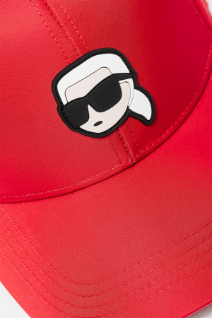 Sapca Unisex, Karl Lagerfeld, Rosu, Logo, One Size [4]