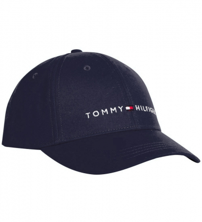 Sapca Unisex, Tommy Hilfiger, Albastru, Logo Brodat [2]