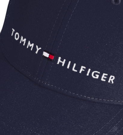 Sapca Unisex, Tommy Hilfiger, Albastru, Logo Brodat [3]