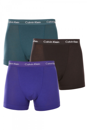 Set de boxeri, Calvin Klein, Pentru barbati, 3 Perechi, Bumbac, Multicolor, M [2]