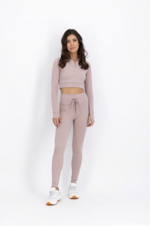 Set bluza si colanti dama, Kings & Clowns, Fitness & Sport, 2 Bucati