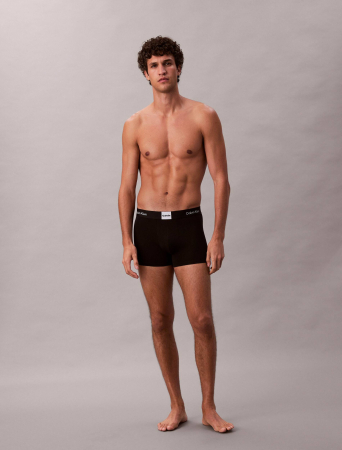 Set de boxeri bărbați, Calvin Klein, Bumbac, Negru [3]